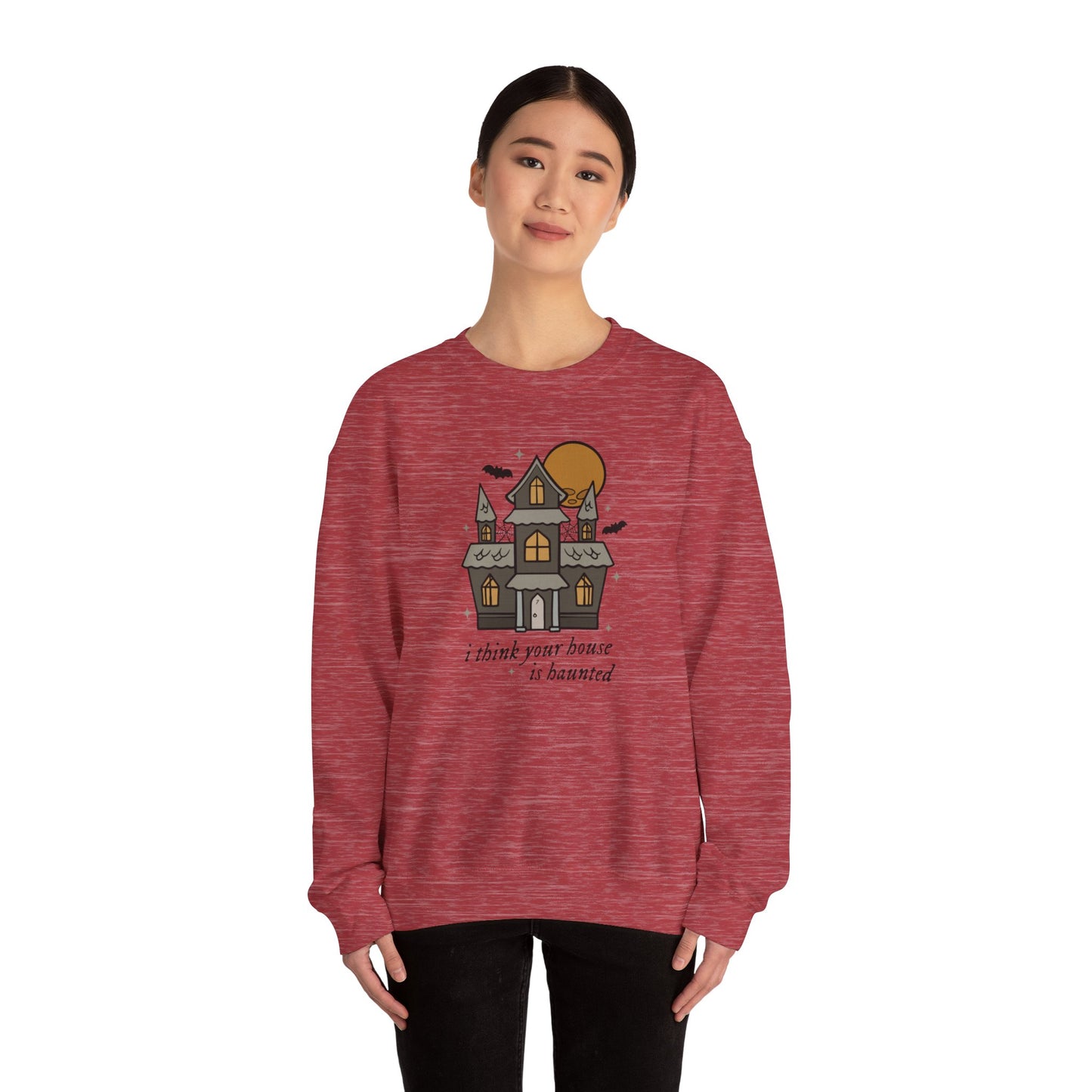 Your House is Haunted Soft Crewneck Sweatshirt