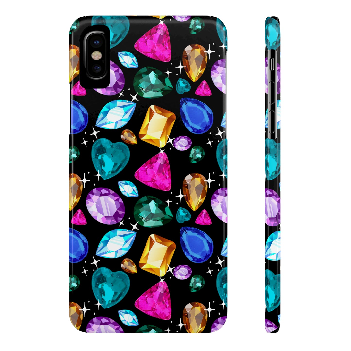 Bejeweled Slim iPhone Case