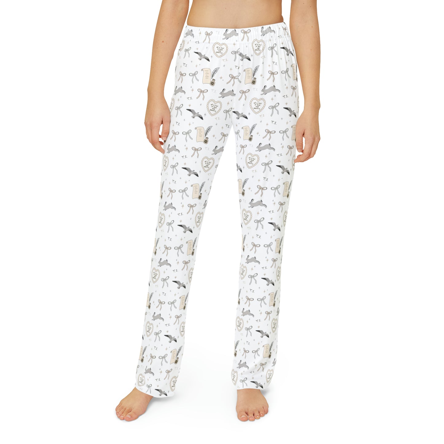 Love and Poetry Kids Pajama Pants