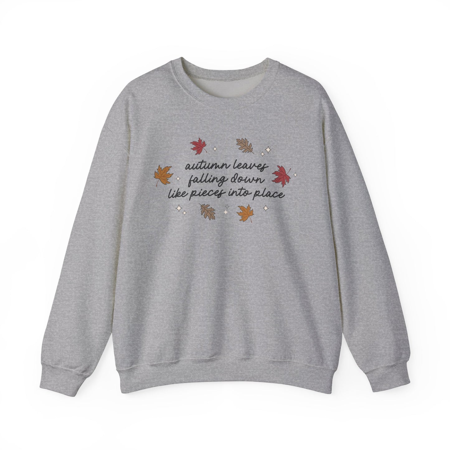 Autumn Leaves Soft Crewneck Sweatshirt