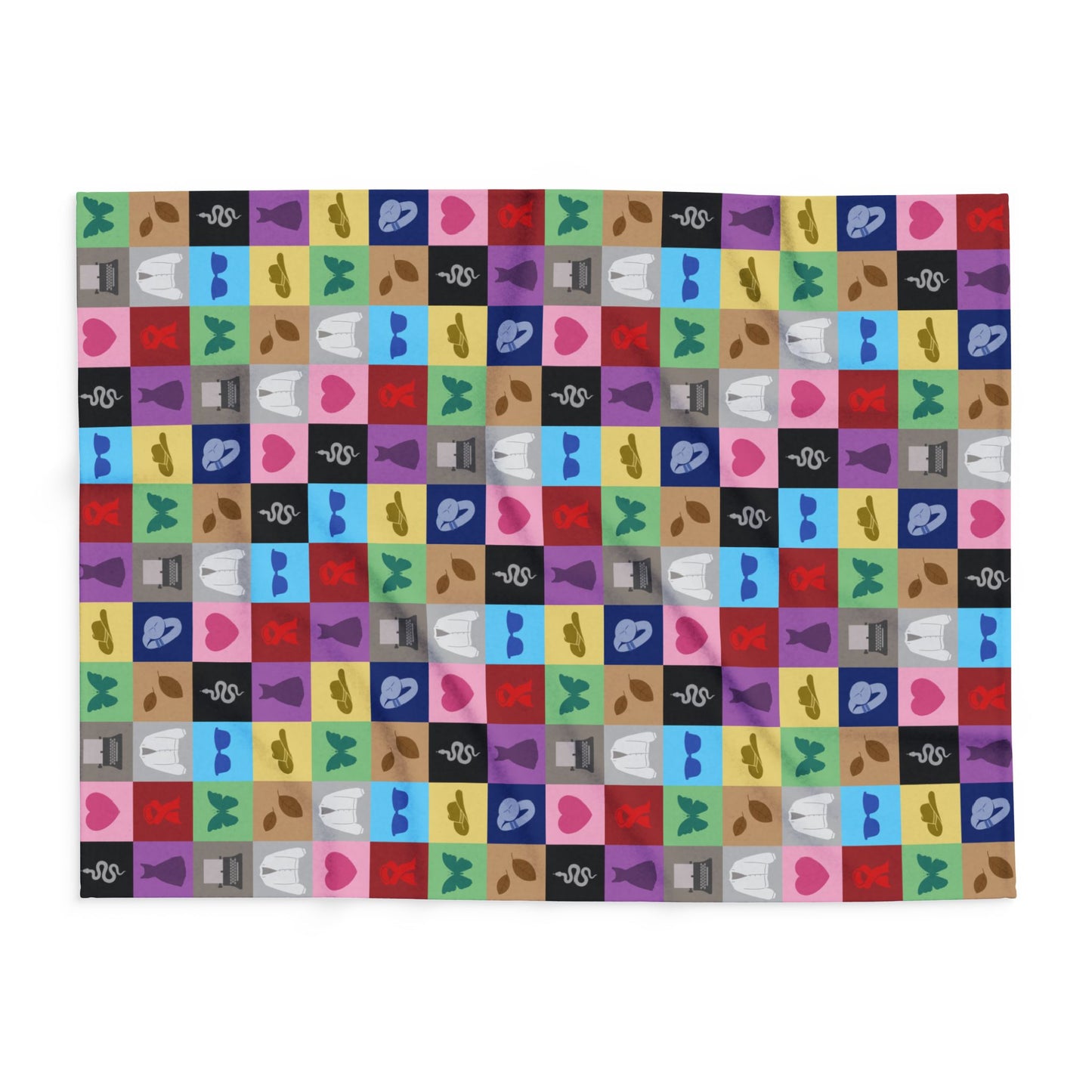 Checkered Eras Arctic Fleece Blanket