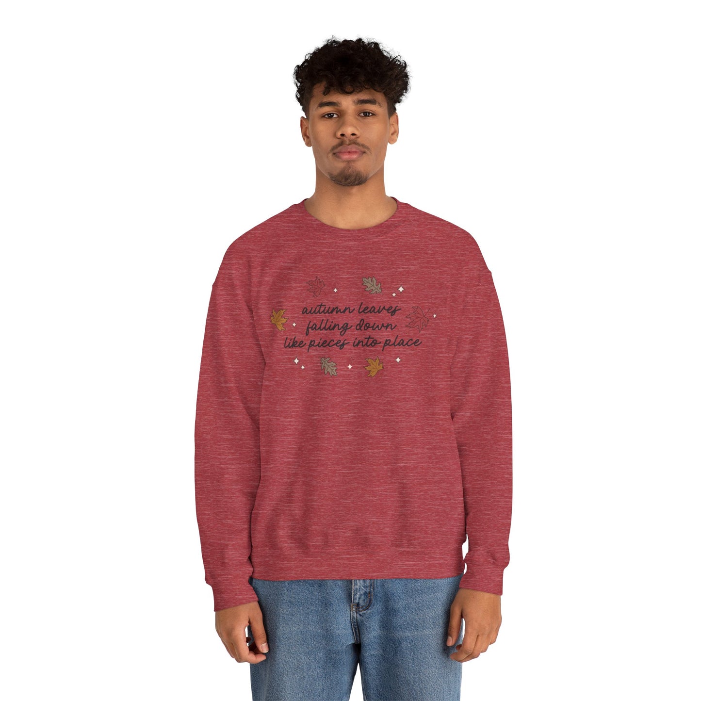 Autumn Leaves Soft Crewneck Sweatshirt