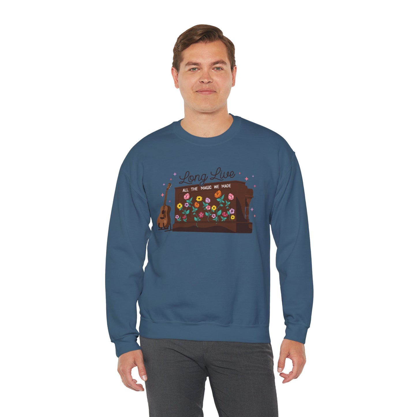Acoustic Set Eras Crewneck Sweatshirt
