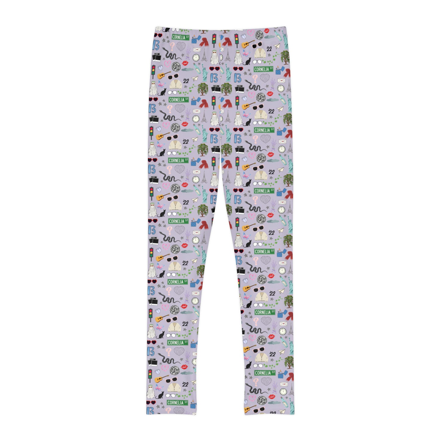 Iconic Eras Youth Leggings - Lavender Haze