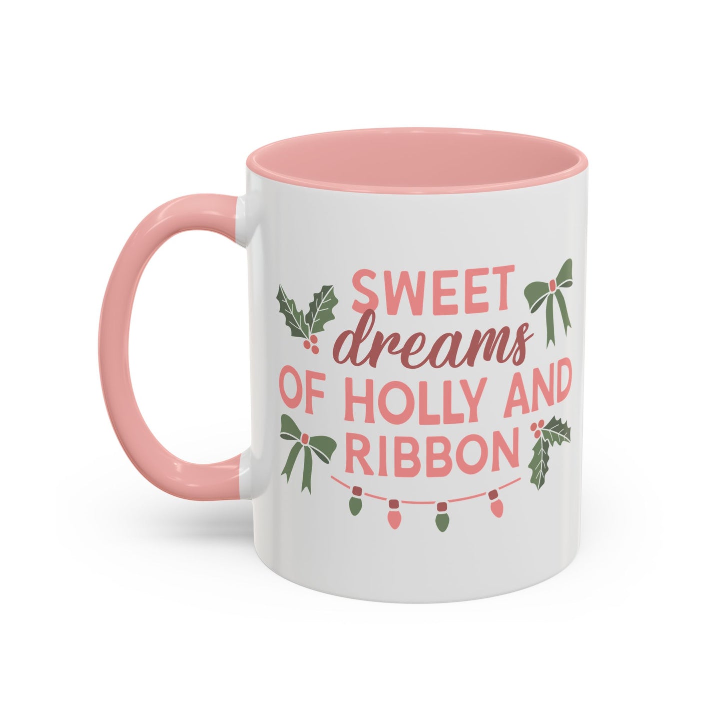 Holly and Ribbon Coffee Mug