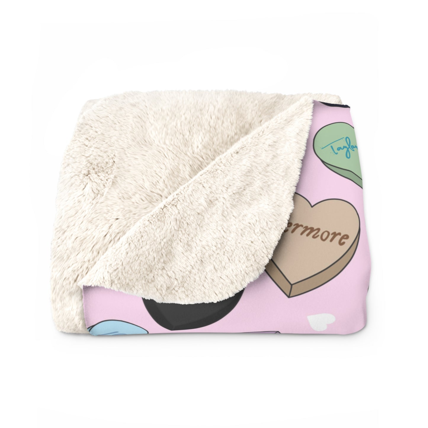 Sweetheart Era Sherpa Fleece Blanket