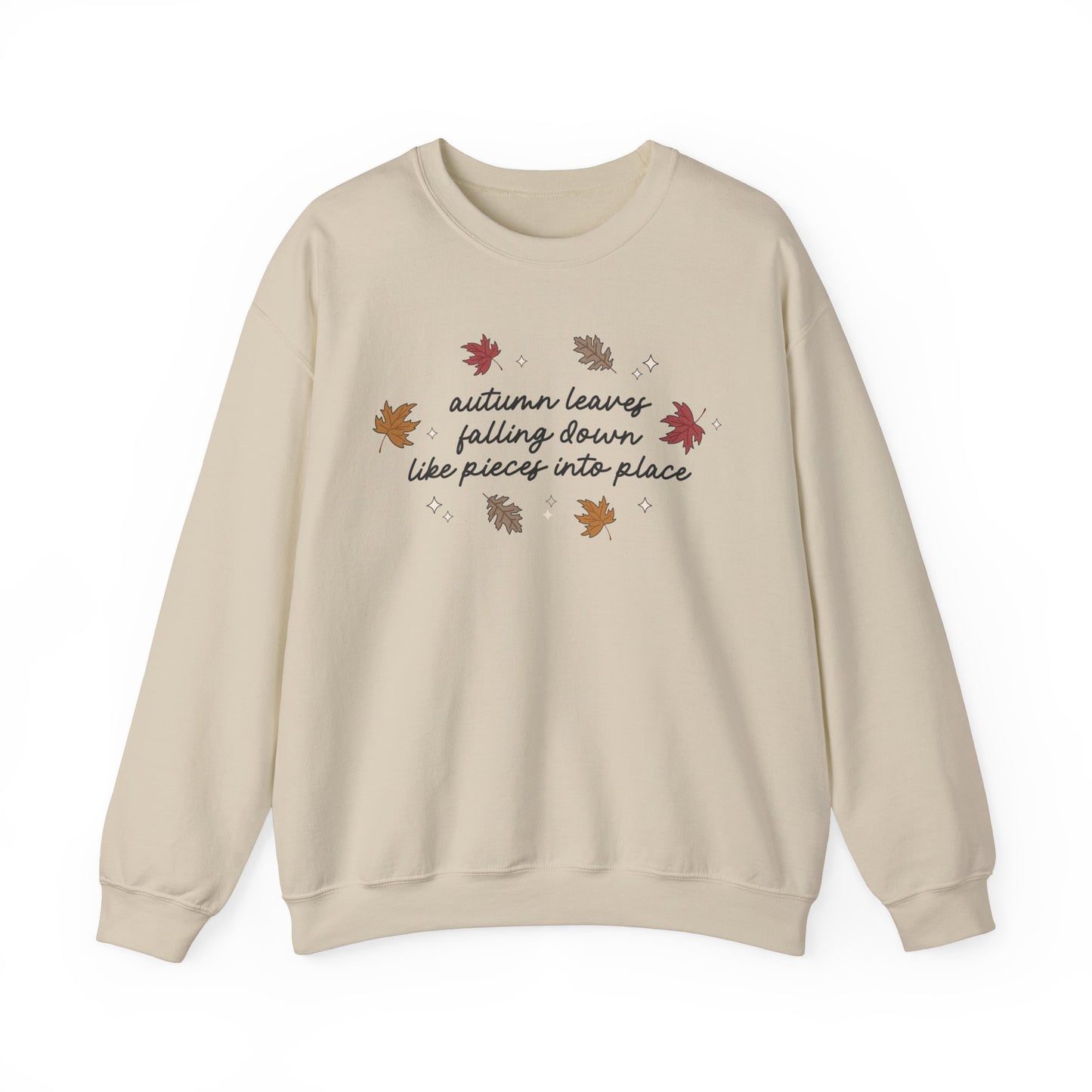 Autumn Leaves Soft Crewneck Sweatshirt