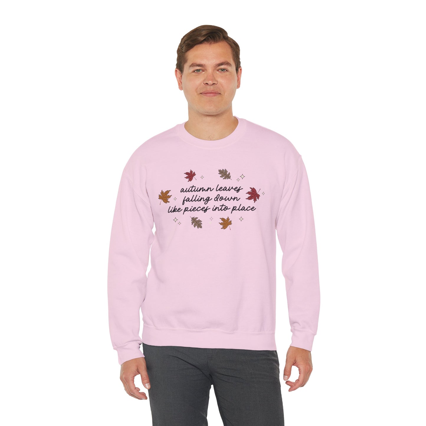 Autumn Leaves Soft Crewneck Sweatshirt