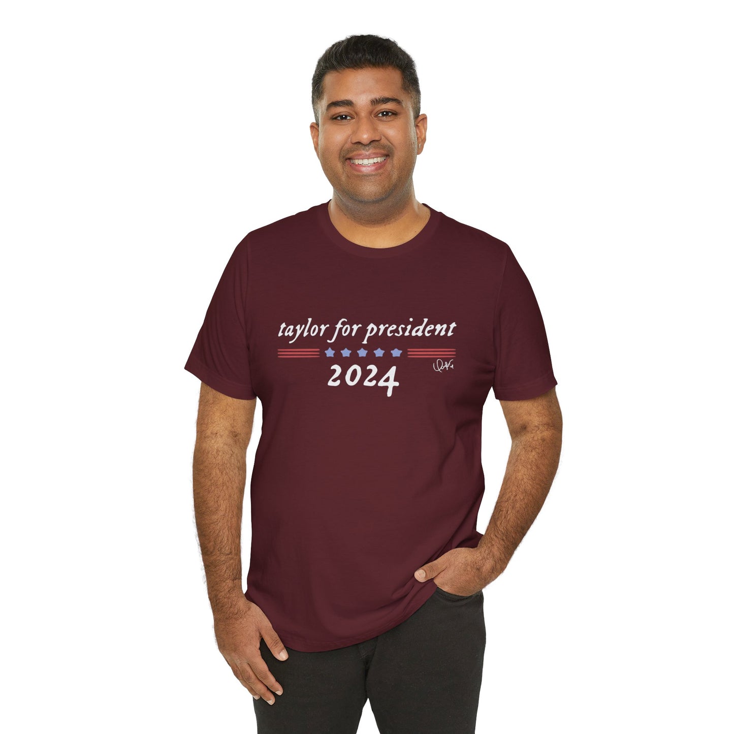 Taylor For President Unisex Jersey Short Sleeve Tee