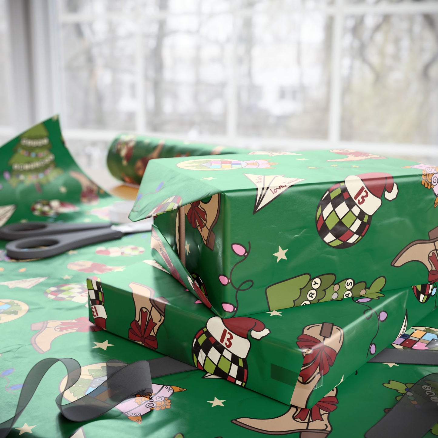 Holiday Era Wrapping Paper