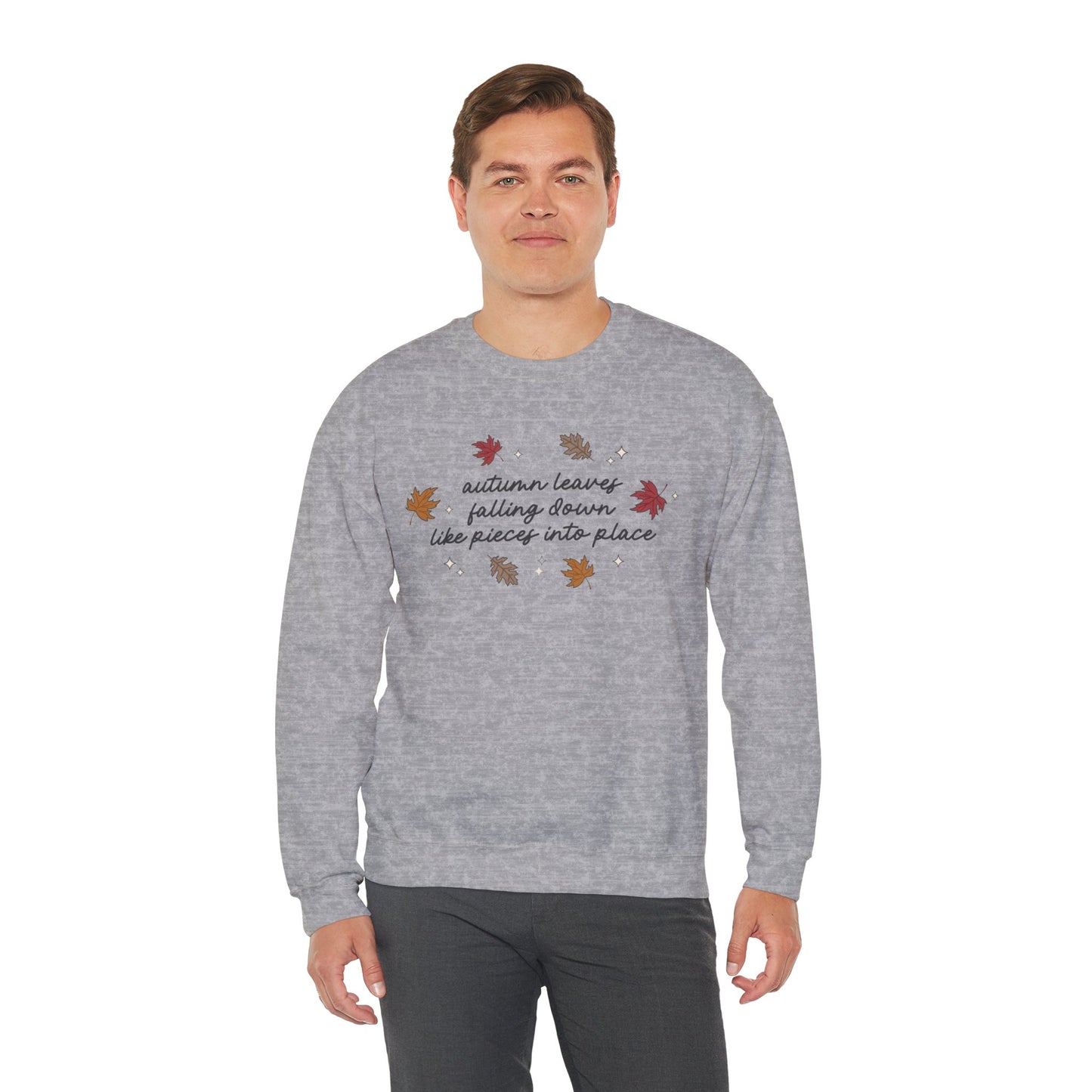 Autumn Leaves Soft Crewneck Sweatshirt