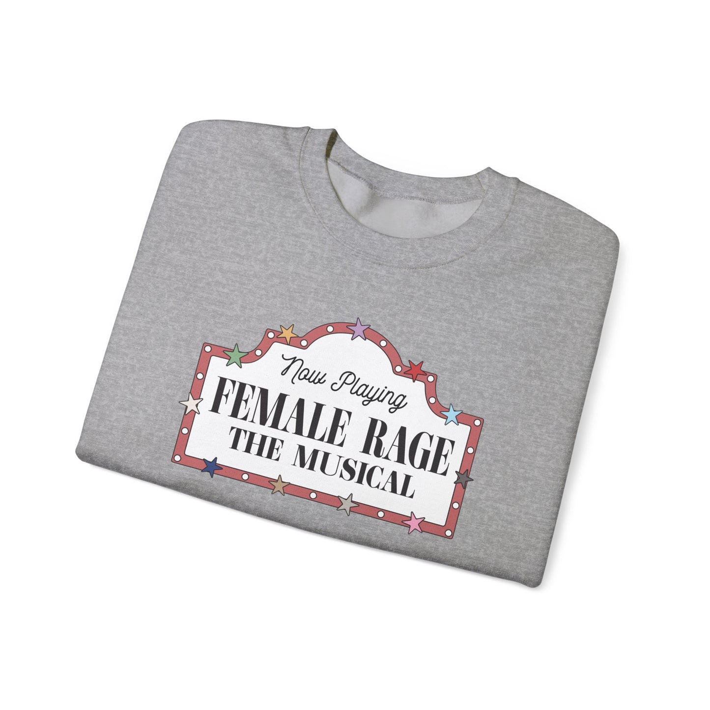 Female Rage: The Musical Soft Crewneck Sweatshirt