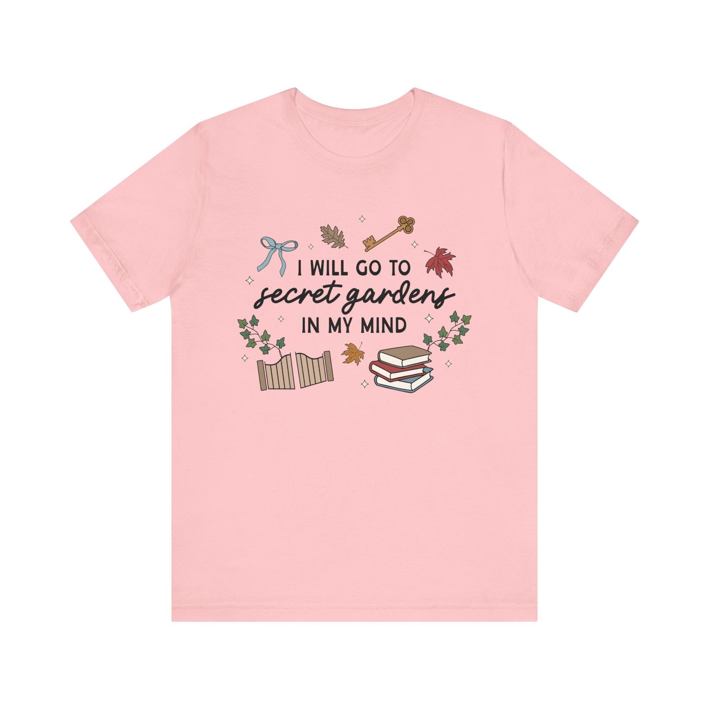 Secret Gardens In My Mind Unisex Jersey Short Sleeve Tee