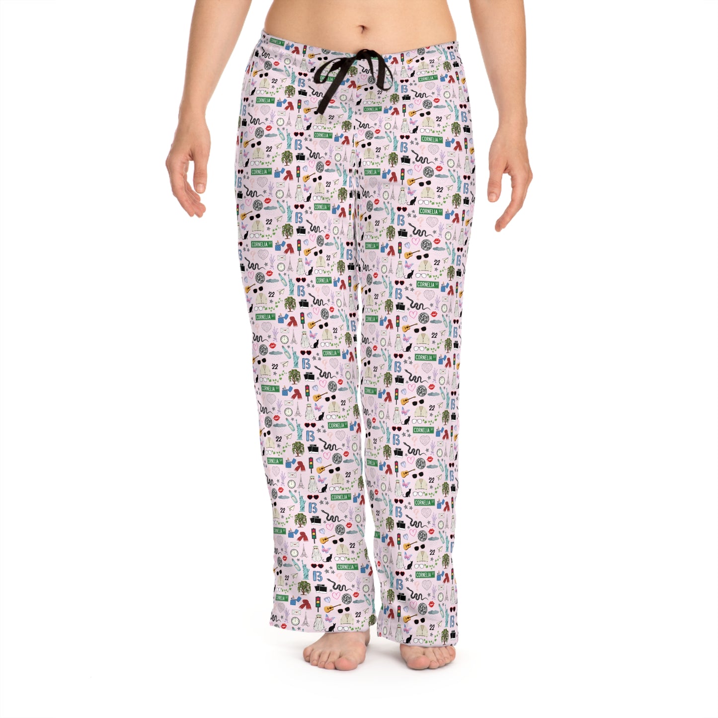 Iconic Eras Women's Pajama Pants - Lover Pink