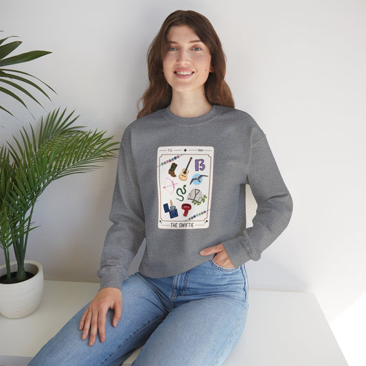 "The Swiftie" Tarot Card Soft Crewneck Sweatshirt