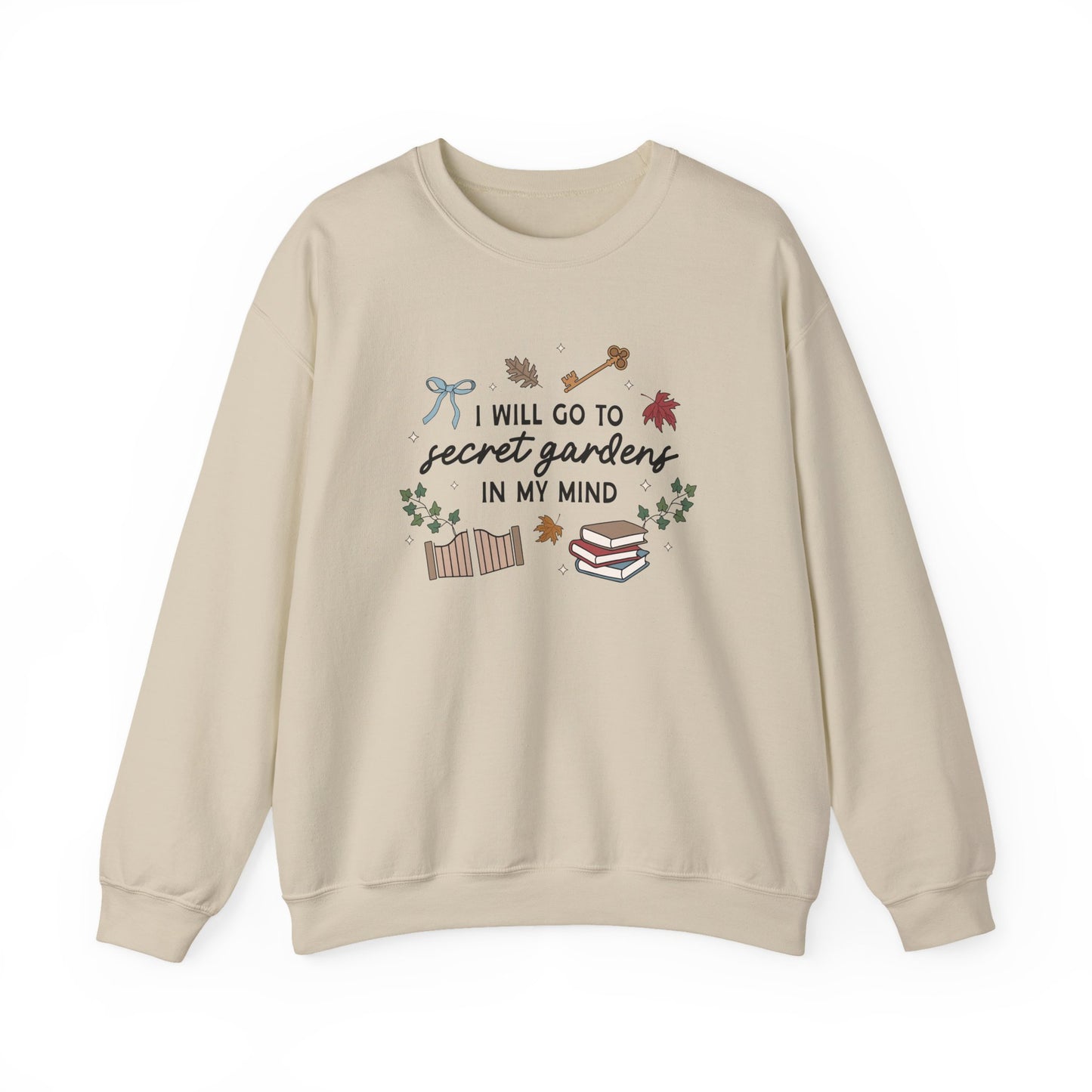 Secret Gardens in My Mind Soft Crewneck Sweatshirt