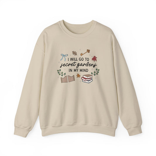 Secret Gardens in My Mind Soft Crewneck Sweatshirt