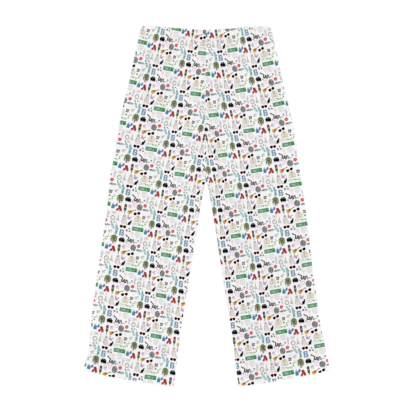 Iconic Eras Women's Pajama Pants - White Horse White