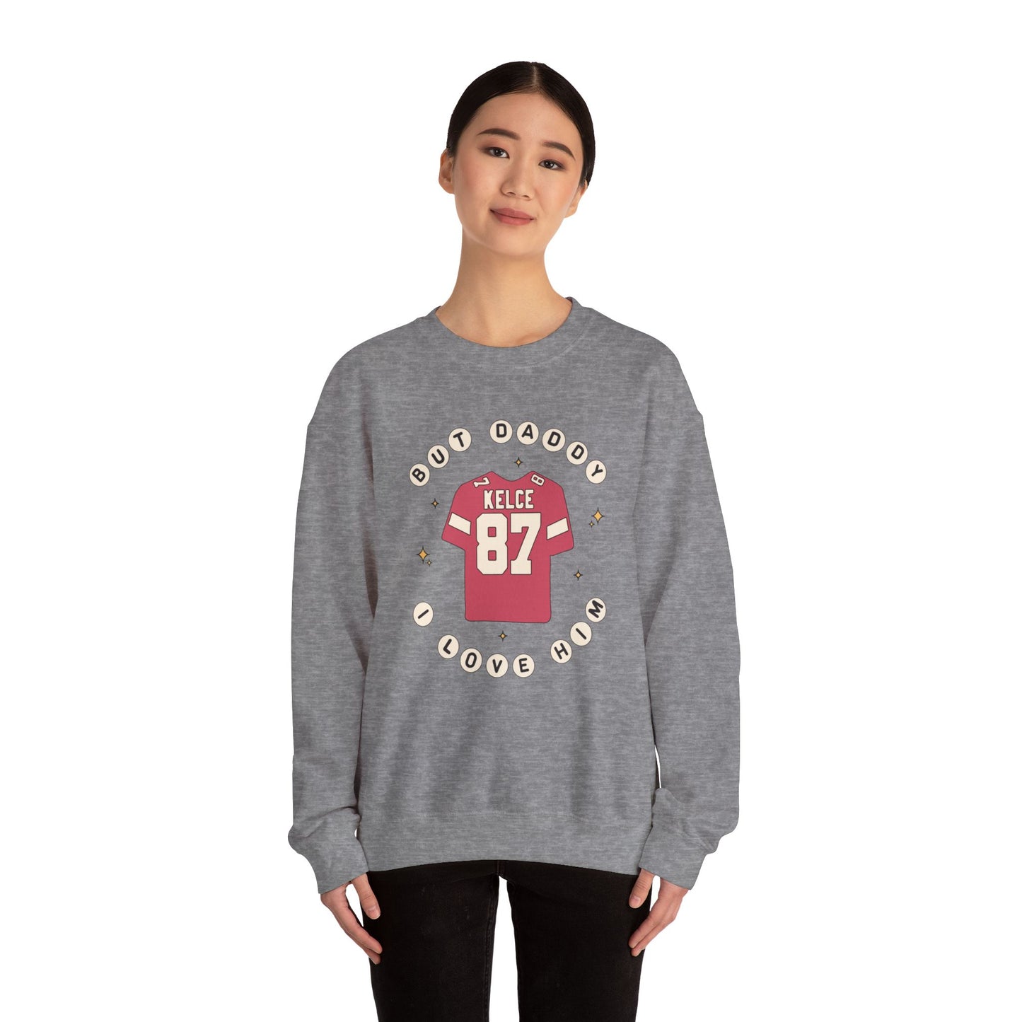 But Daddy I Love 87 Soft Crewneck Sweatshirt