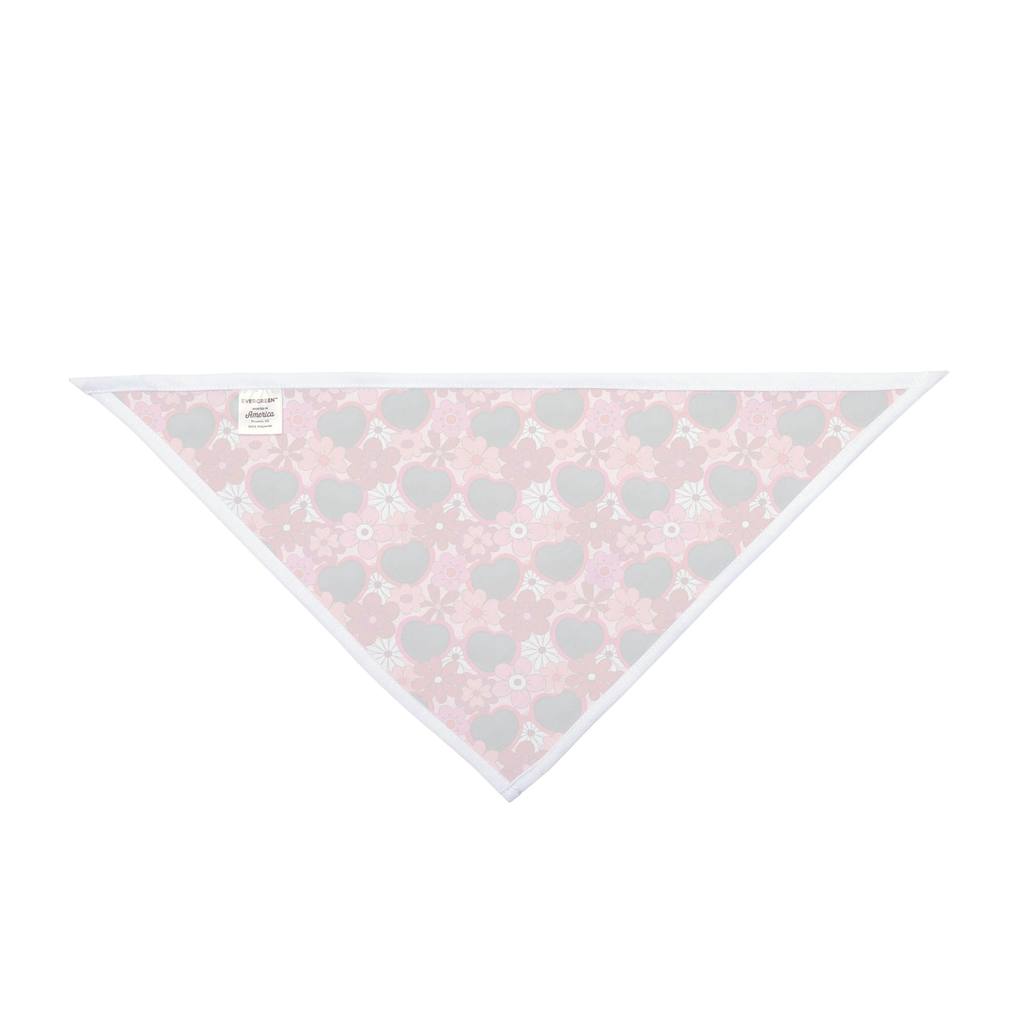 Red Heart Sunglasses Pet Bandana