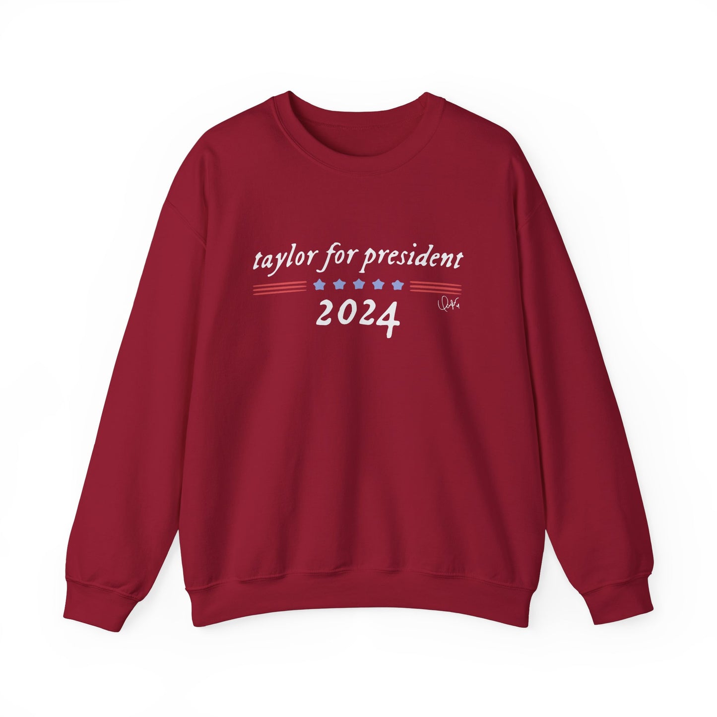 Taylor for President Soft Crewneck Sweatshirt