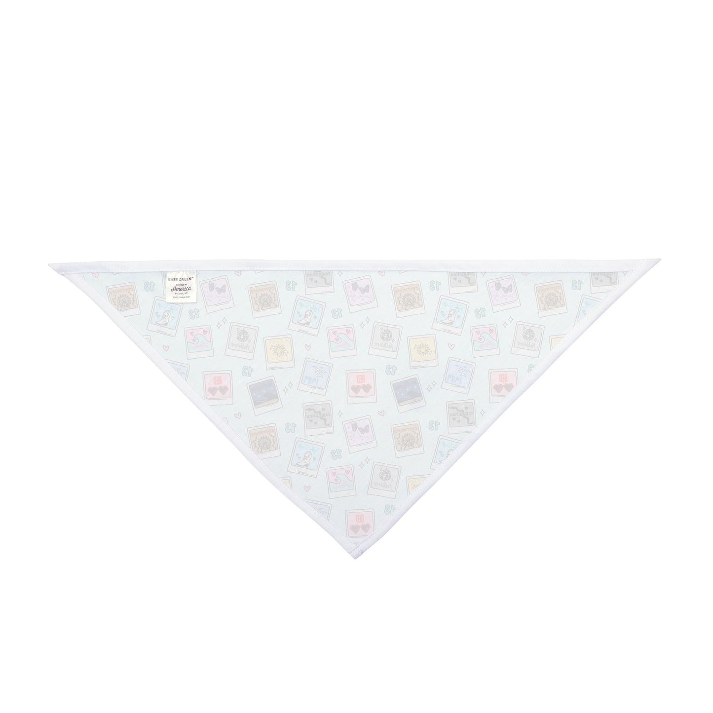 Eras Polaroids Pet Bandana