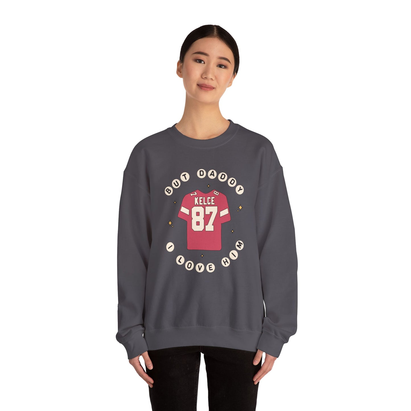 But Daddy I Love 87 Soft Crewneck Sweatshirt