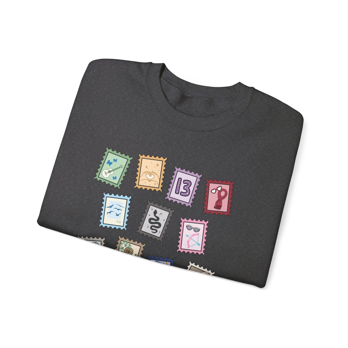 Subtle Eras Stamps Crewneck Sweatshirt