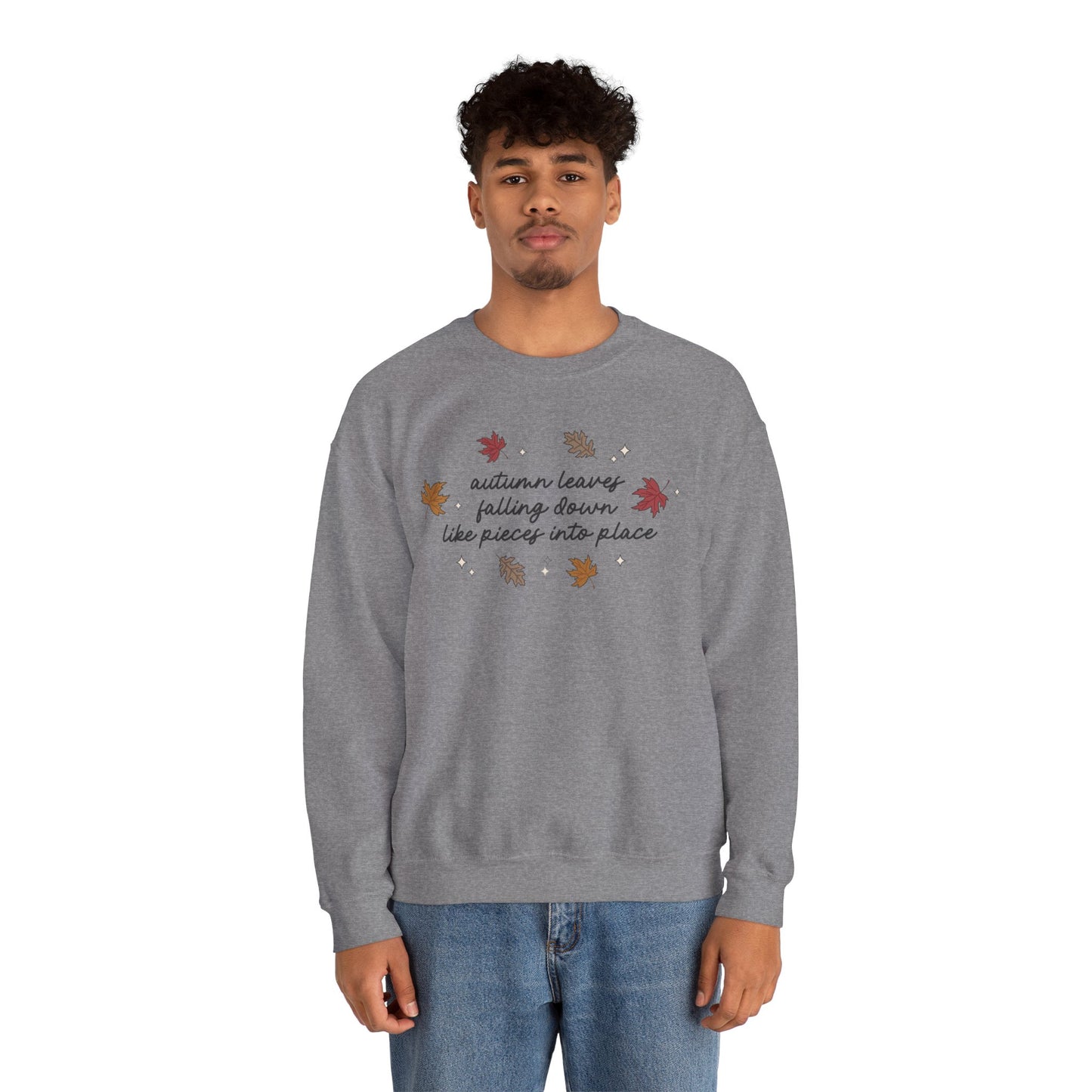 Autumn Leaves Soft Crewneck Sweatshirt