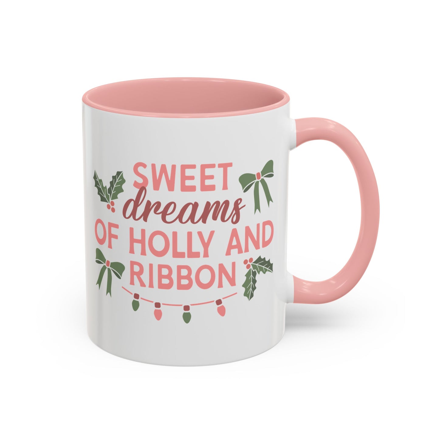 Holly and Ribbon Coffee Mug