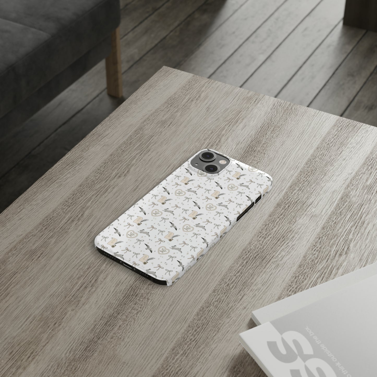 Love and Poetry Slim Phone Case