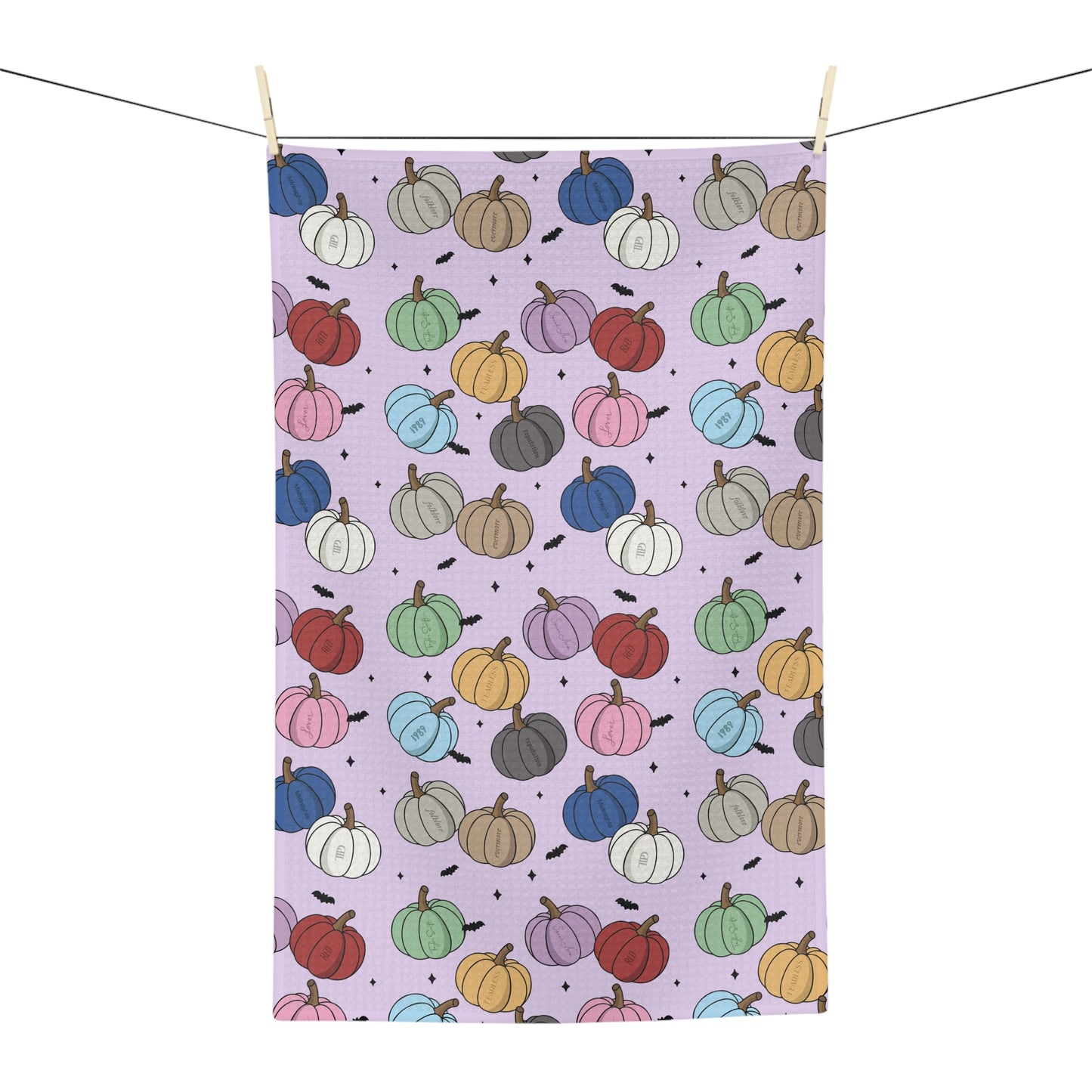 Eras Pumpkins Soft Tea Towel