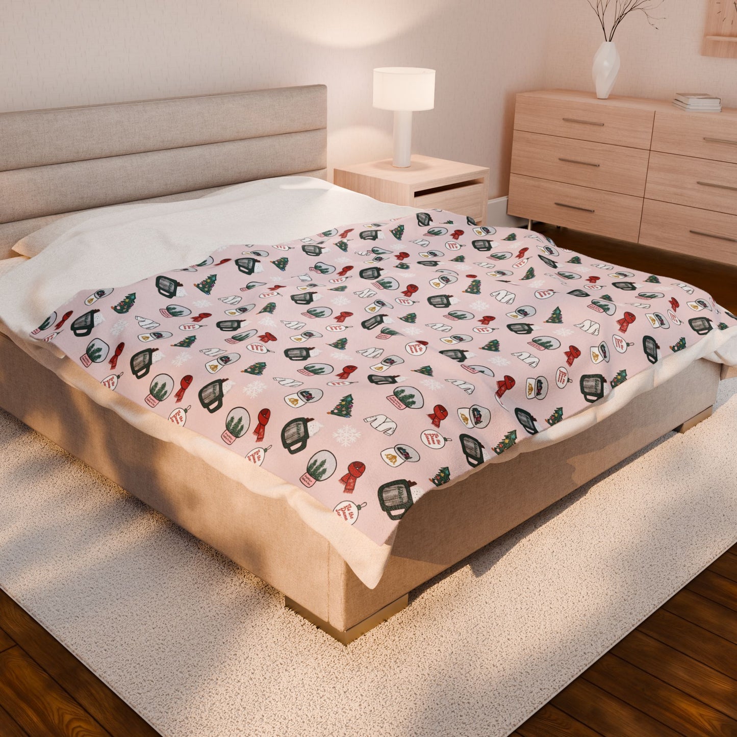 Holiday Era Velveteen Plush Blanket