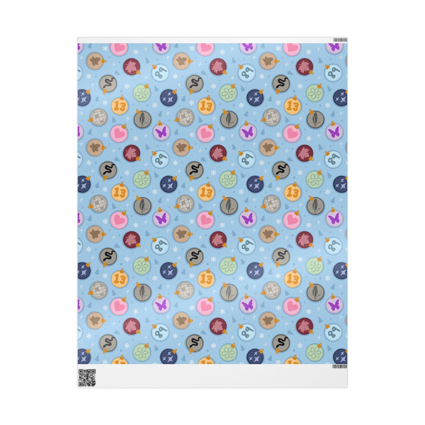 Eras Ornaments Holiday Wrapping Paper