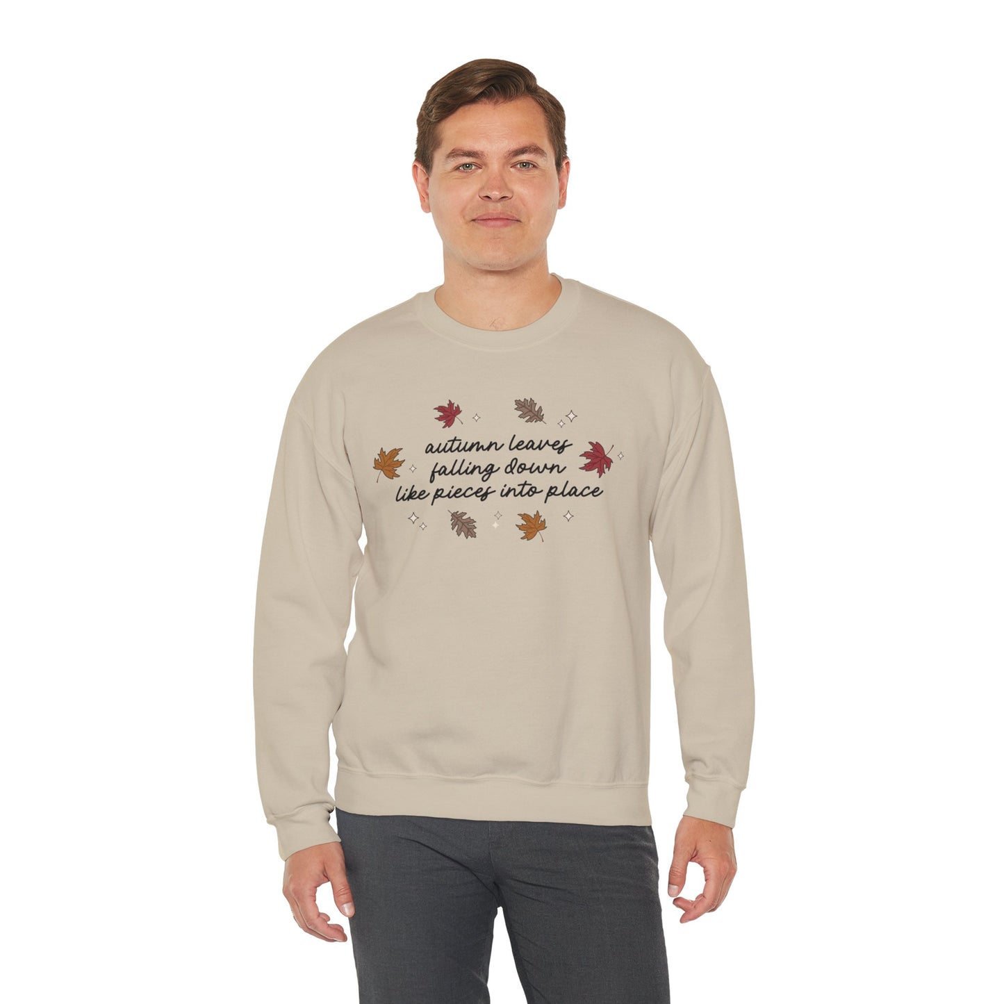 Autumn Leaves Soft Crewneck Sweatshirt