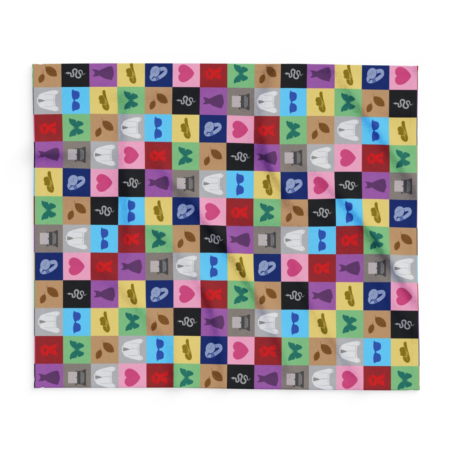 Checkered Eras Arctic Fleece Blanket