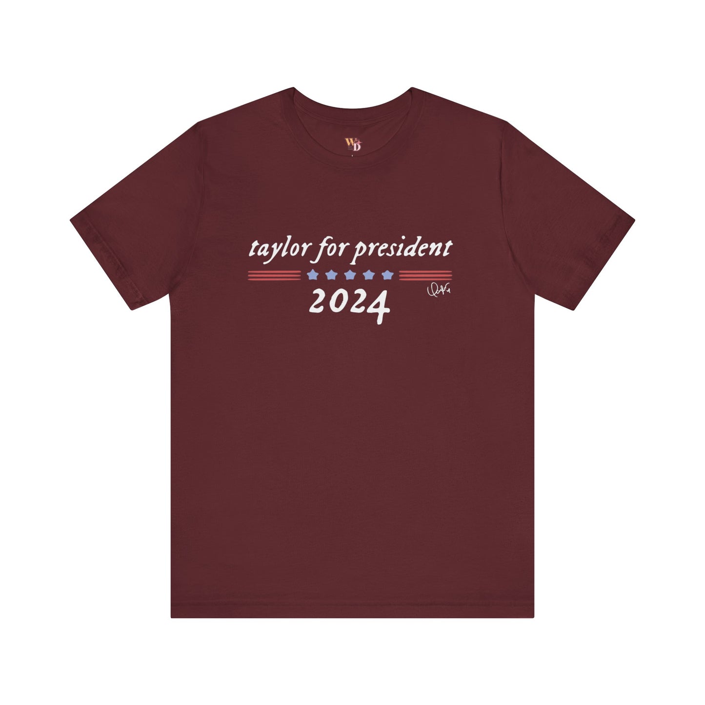 Taylor For President Unisex Jersey Short Sleeve Tee