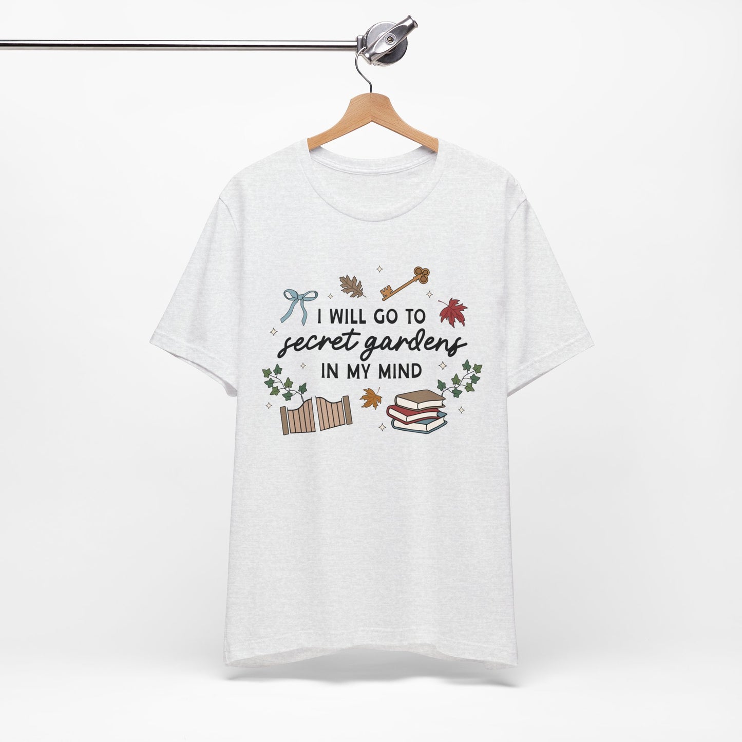 Secret Gardens In My Mind Unisex Jersey Short Sleeve Tee