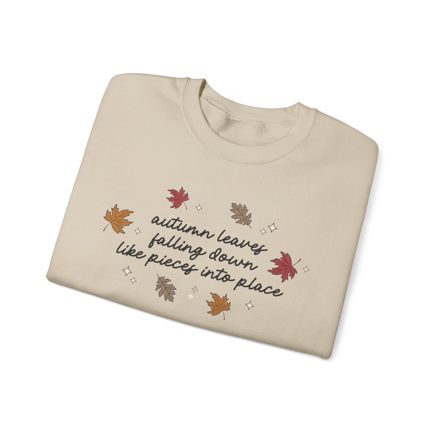 Autumn Leaves Soft Crewneck Sweatshirt