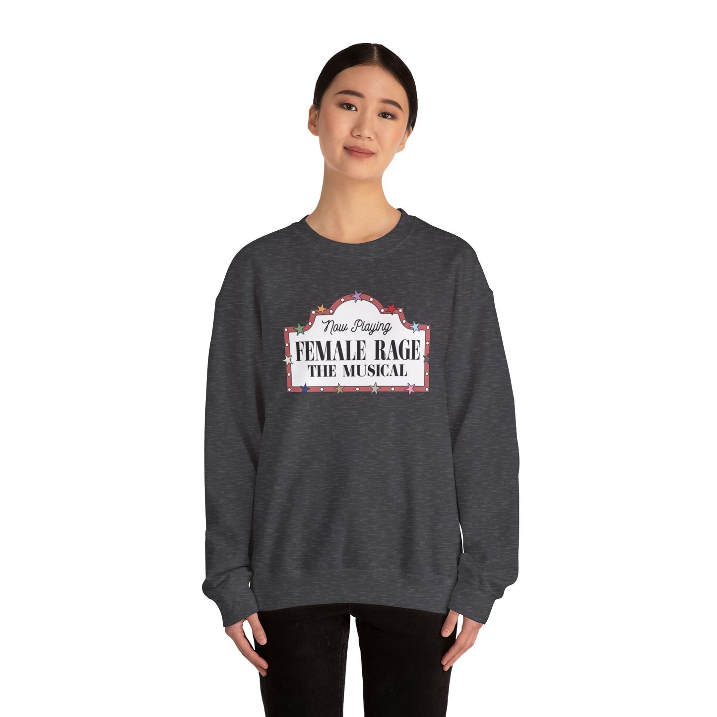 Female Rage: The Musical Soft Crewneck Sweatshirt