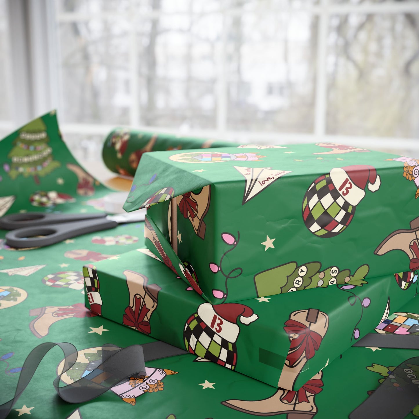 Holiday Era Wrapping Paper