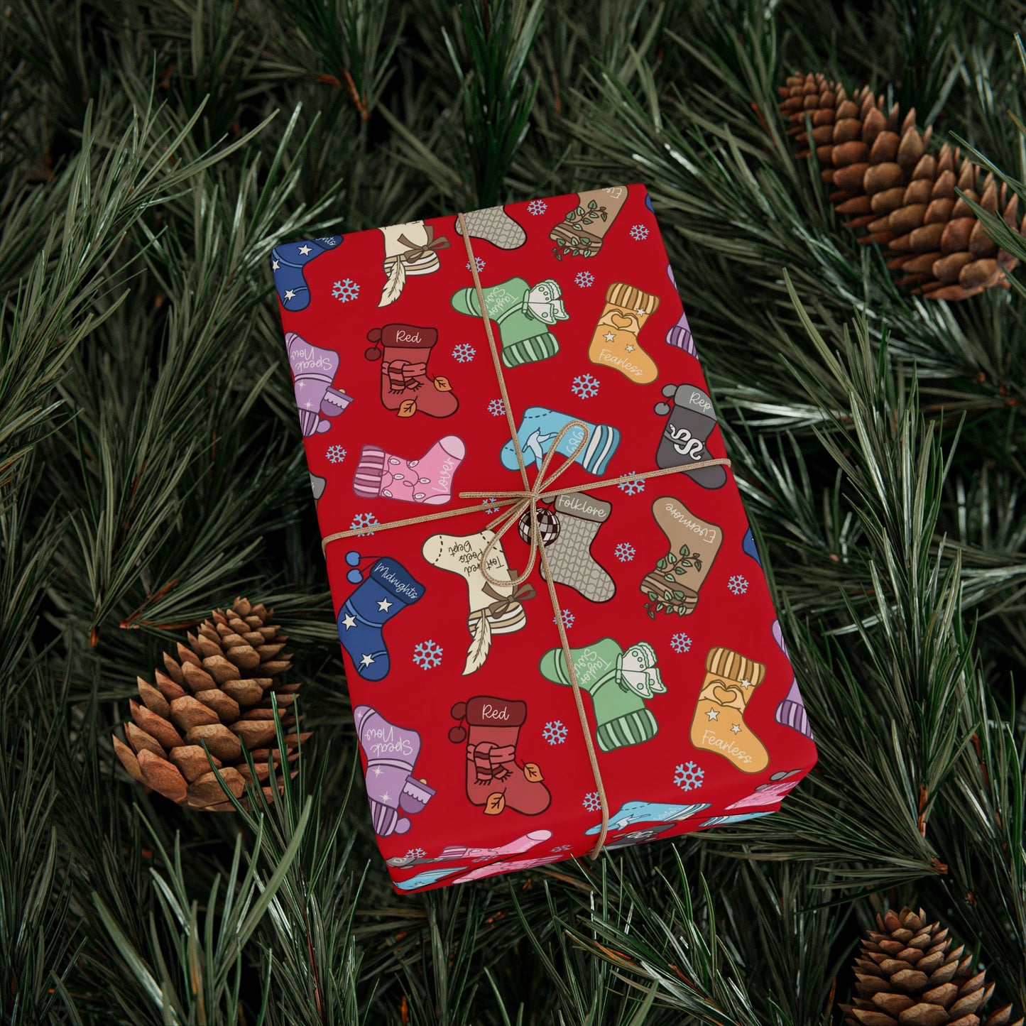 Copy of Tayvis Christmas Wrapping Paper