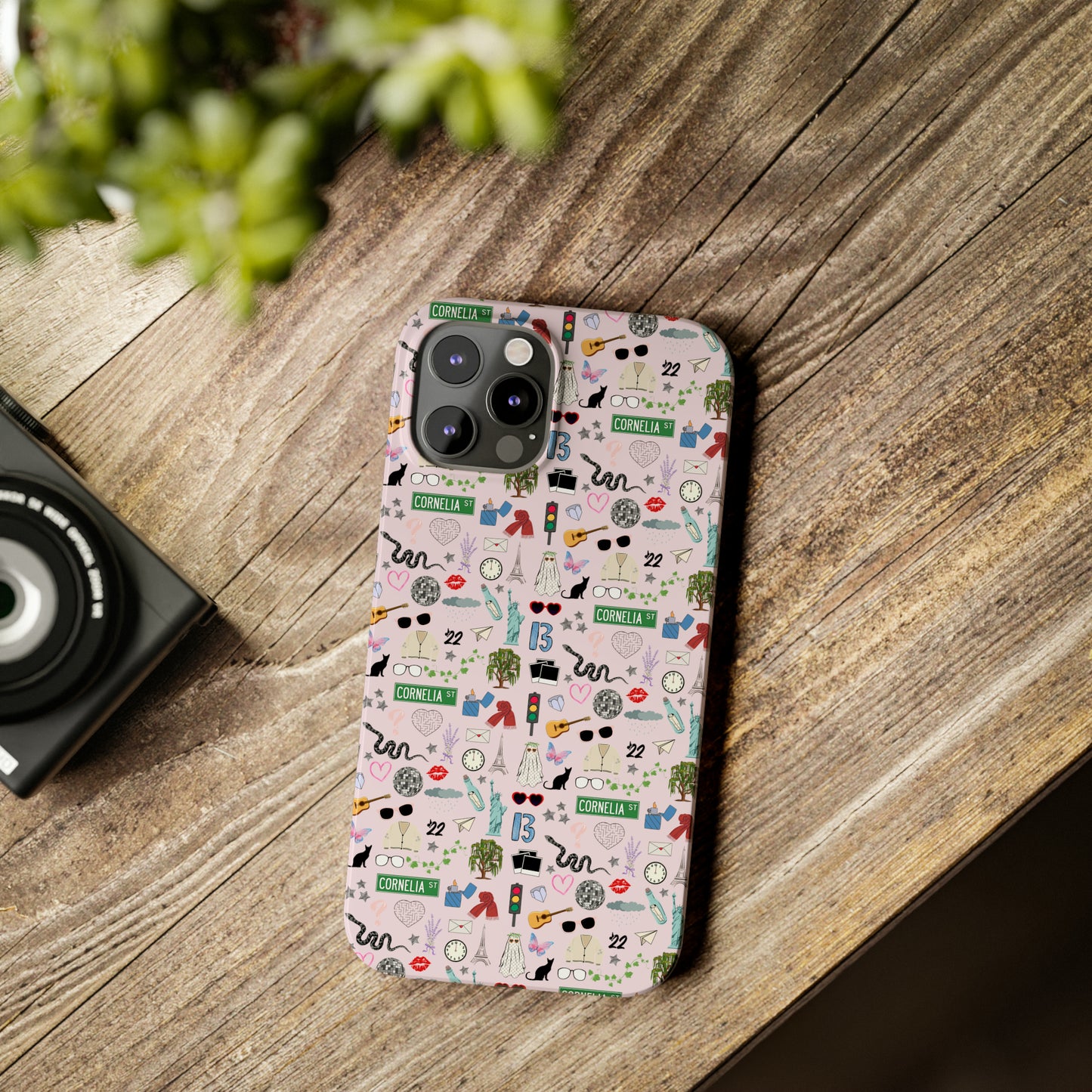 Iconic Eras Slim iPhone Case - Lover Pink