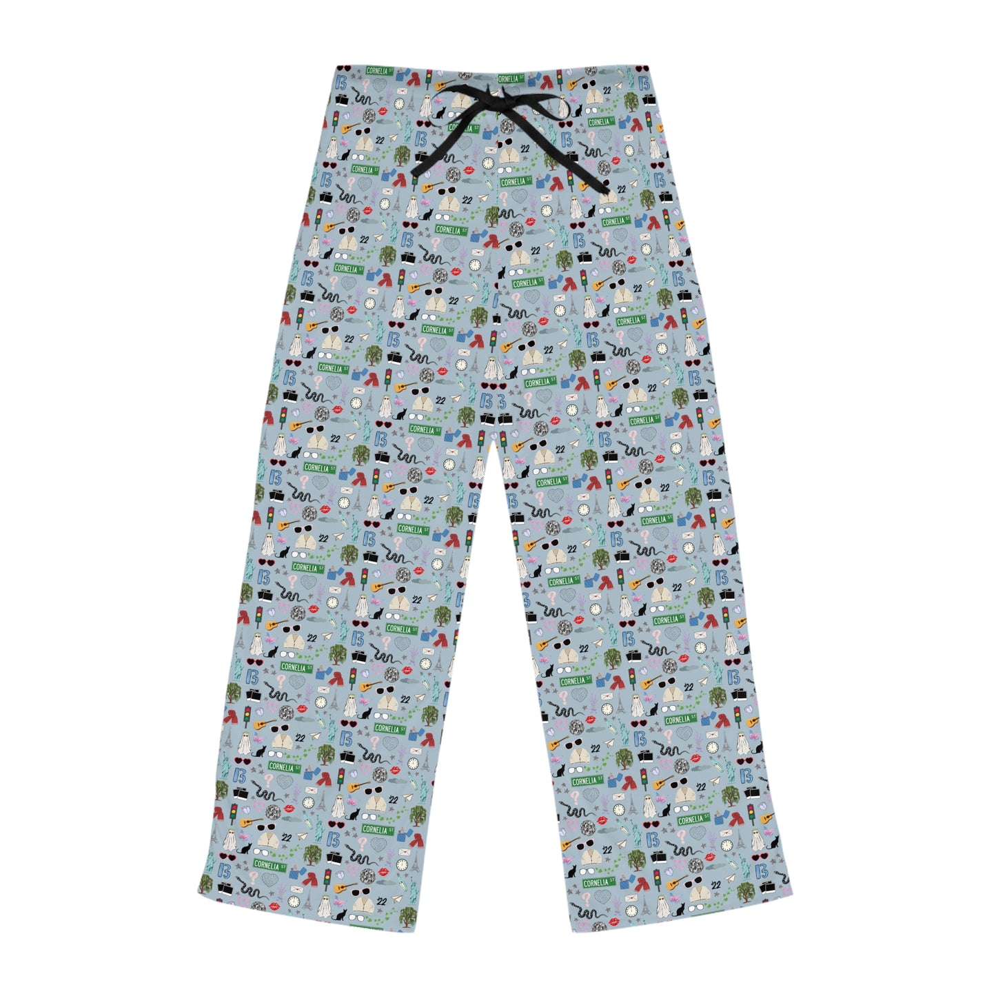 Iconic Eras Women's Pajama Pants - 1989 Blue