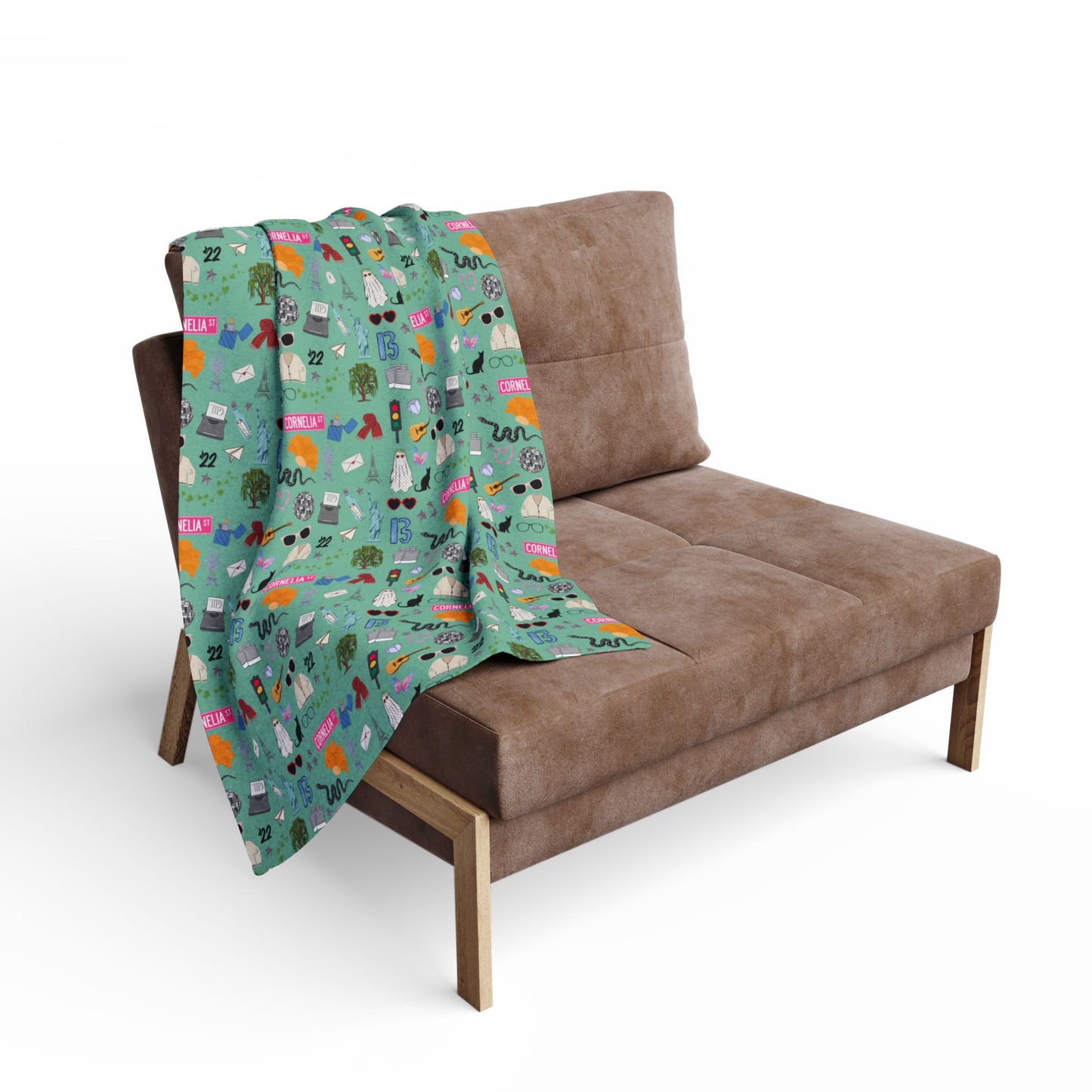 Iconic Eras Arctic Fleece Blanket - Showgirl Green