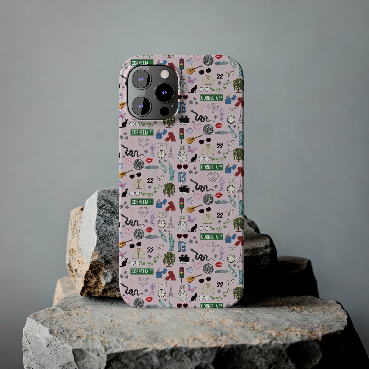 Iconic Eras Slim iPhone Case - Lover Pink