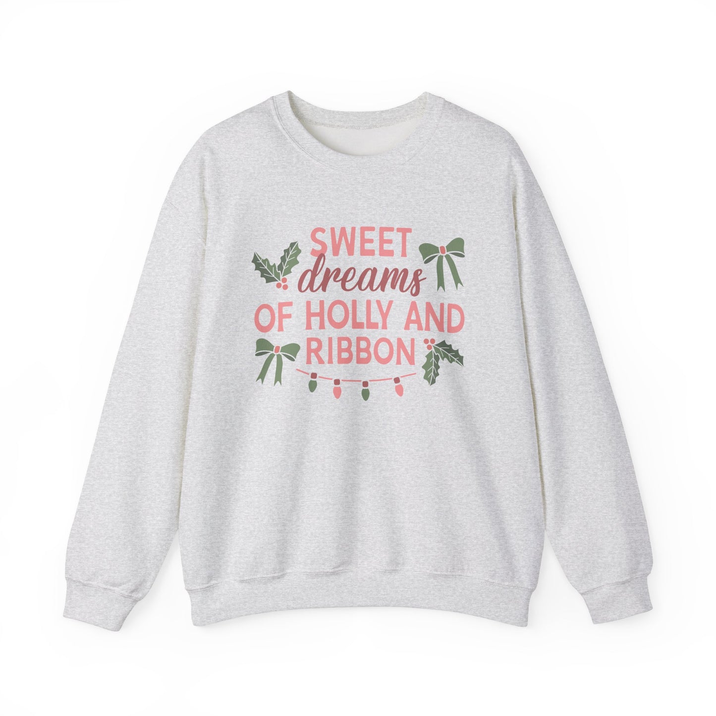 Holly and Ribbon Crewneck Sweatshirt