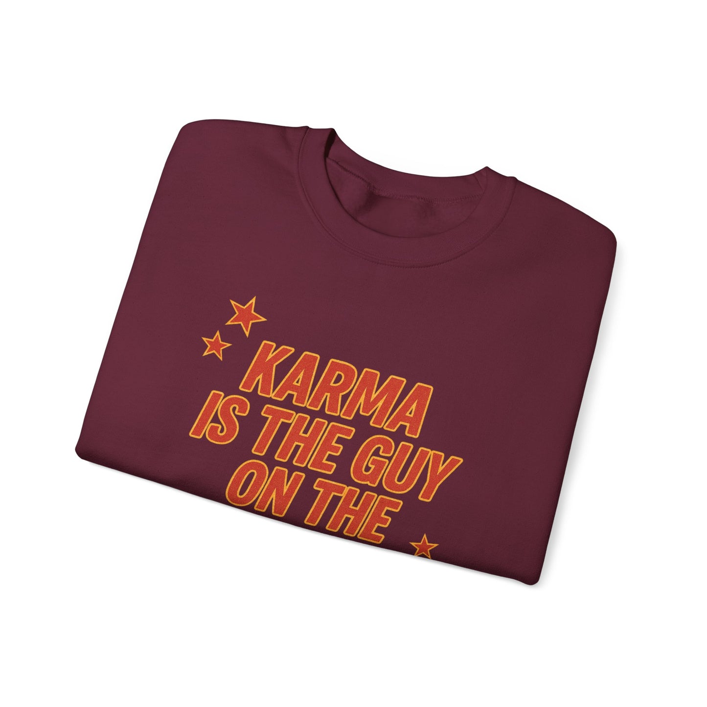 Guy on The Chiefs Crewneck Sweatshirt