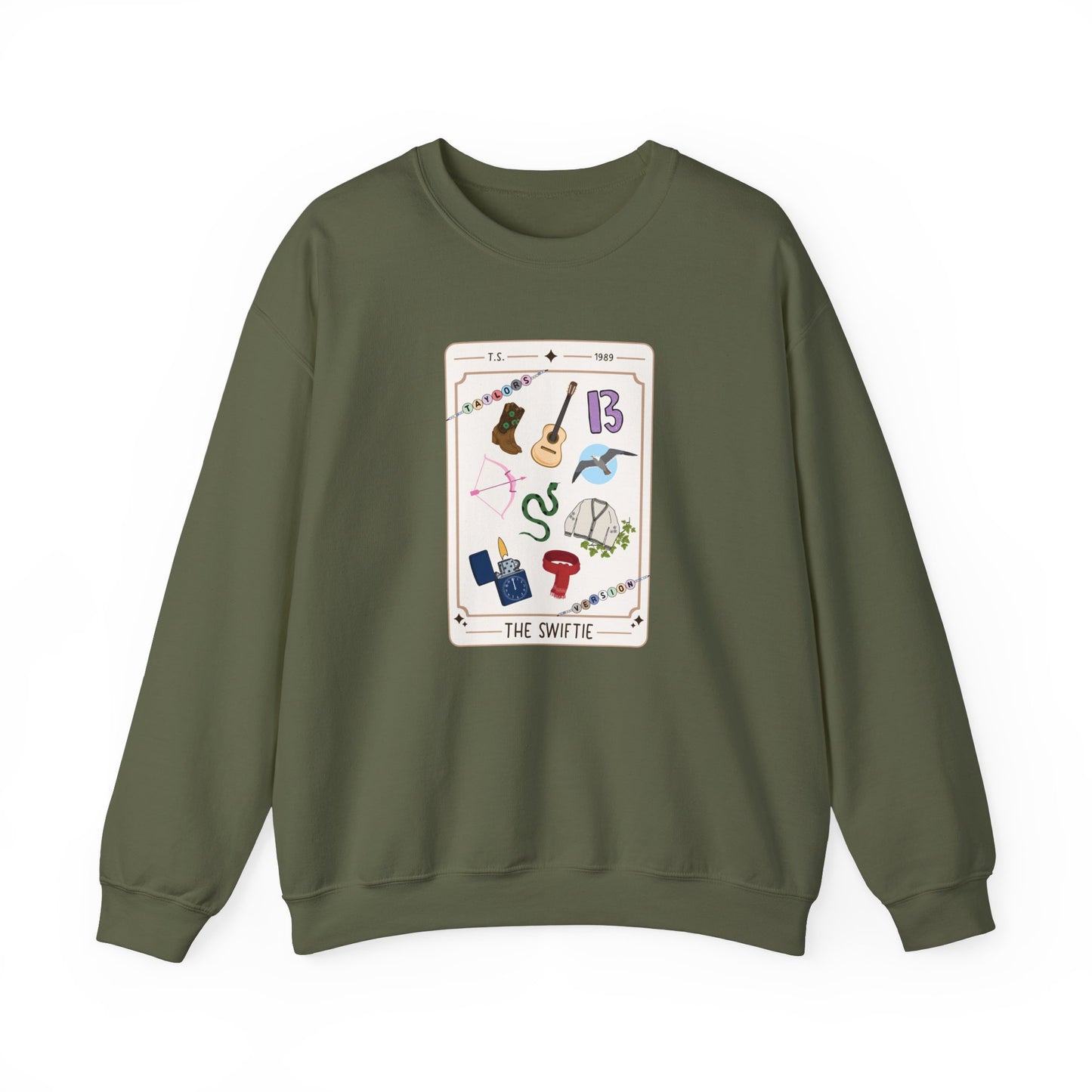 "The Swiftie" Tarot Card Soft Crewneck Sweatshirt