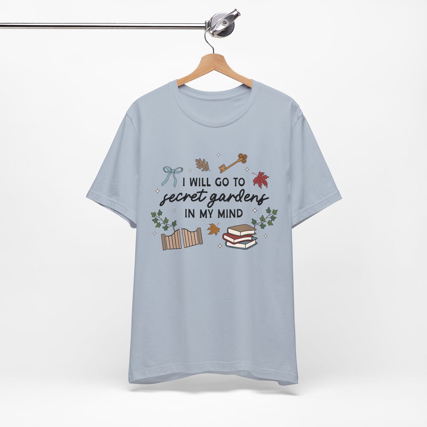 Secret Gardens In My Mind Unisex Jersey Short Sleeve Tee